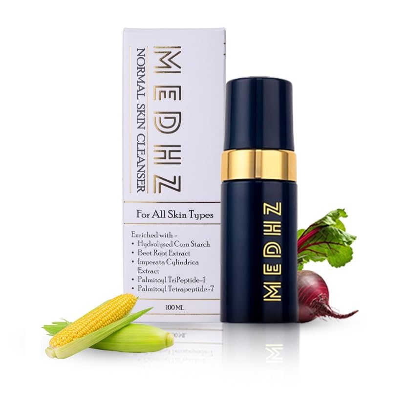 MEDHZ Normal Skin Cleanser, Refreshing, Radiance & Glow, Deep Cleansing Face Wash For Men And Women(100ml)