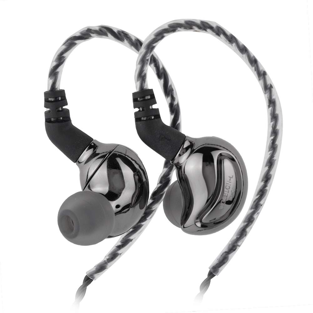 Linsoul BLON BL01 Wired In Ear Earphones with Mic (Black)