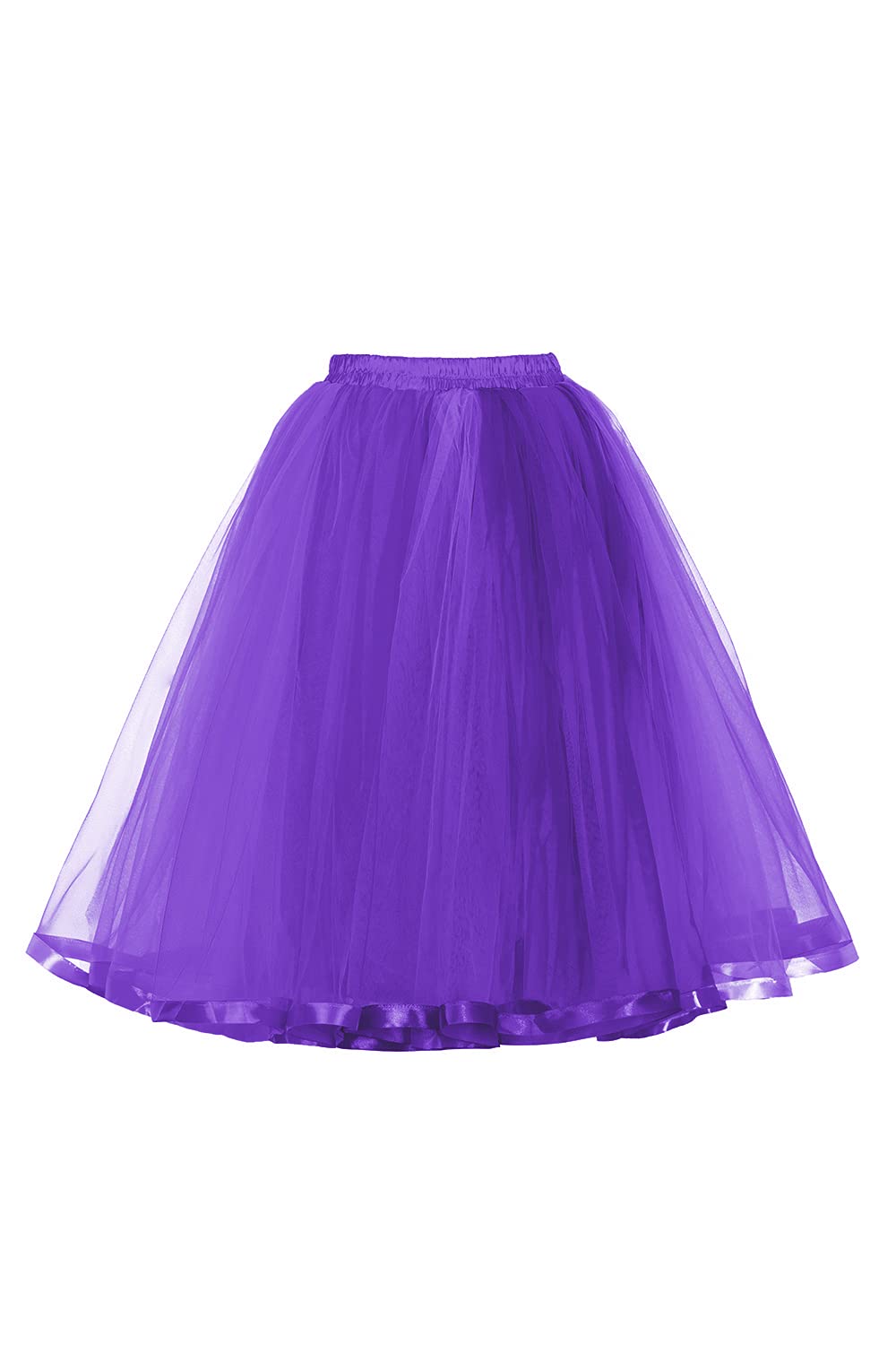 MisShow Womens Rainbow Tutu Skirt Layered Tulle Skirt Girls Colorful Halloween Costumes Tutu