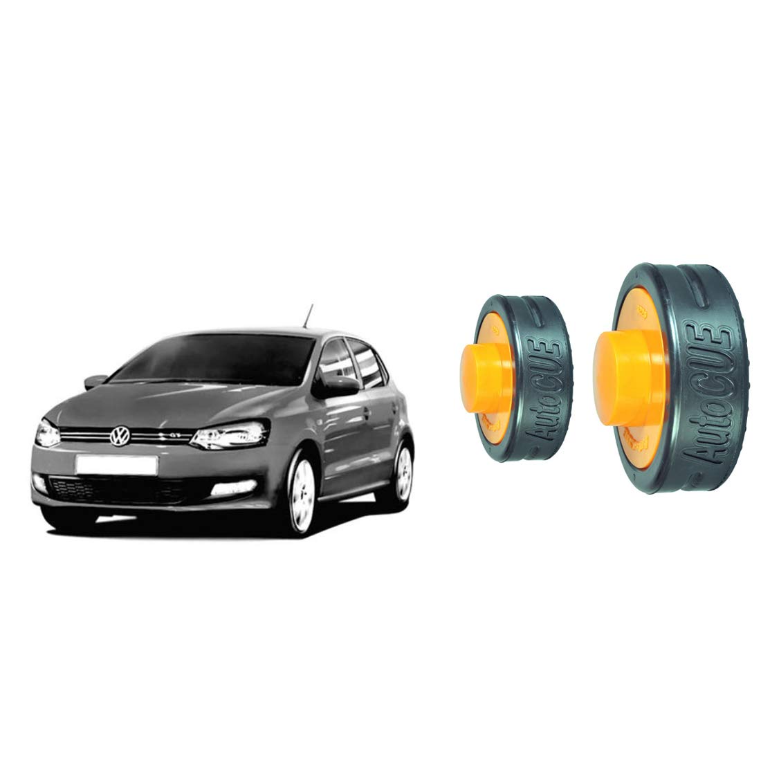 AutoCue VK Polo Gti Ground Clearance Kit (Fits : Only For Rear Suspension) - Set of 2 Pieces)