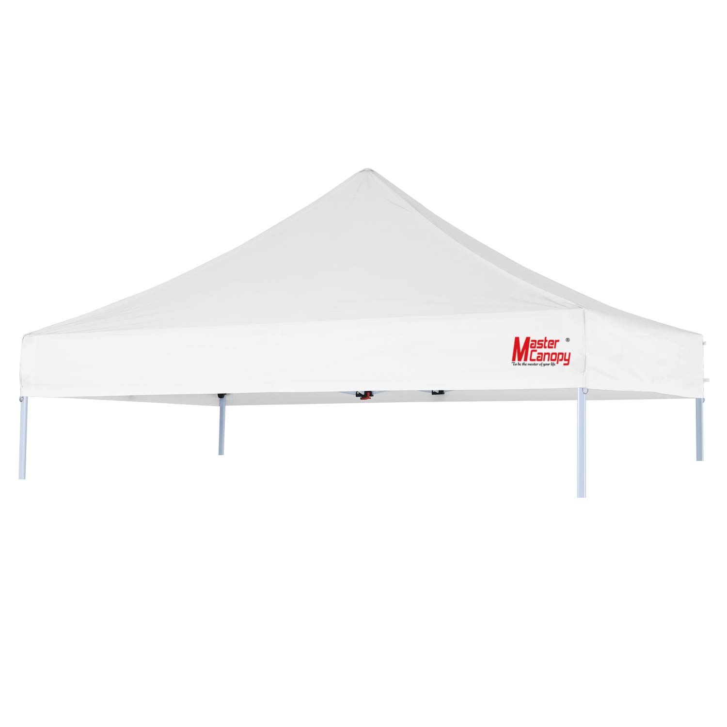 MASTERCANOPY Replacement Pop Up Canopy Top (10x10, White)