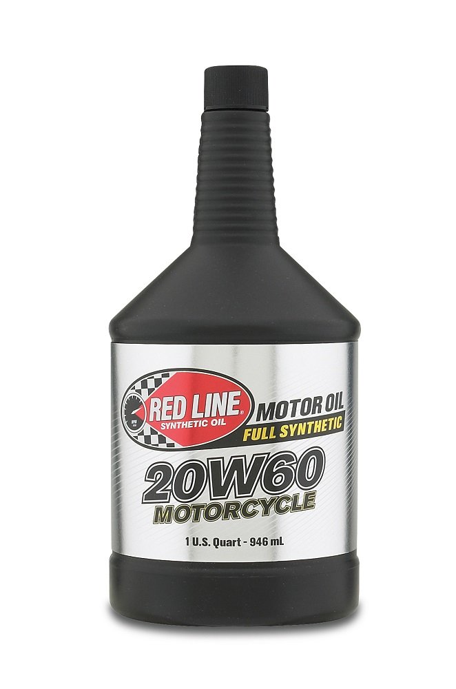 Red Line 12604 20W60 Motorcycle Oil, 1 Quart, 1 Pack