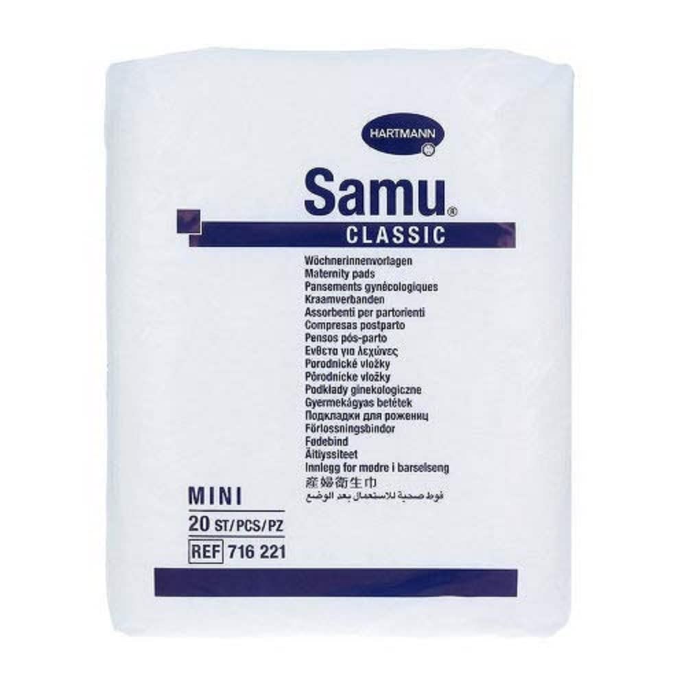 SAMUClassic Mini Pupil Pads Puerperium Pads 1 x 20 Pieces