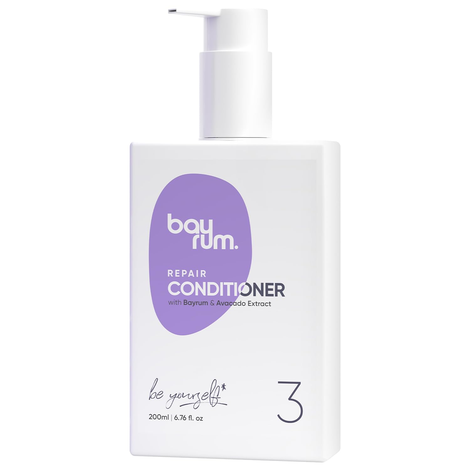 Bayrum. Thick Hair Conditioner for Dry and Damaged Hair | Repair & Nourish Frizzy Hair for Men & Women | Shine Fix for | Damaged Hair | Hair Growth Support & Absolute Repair Formula | 200 Ml