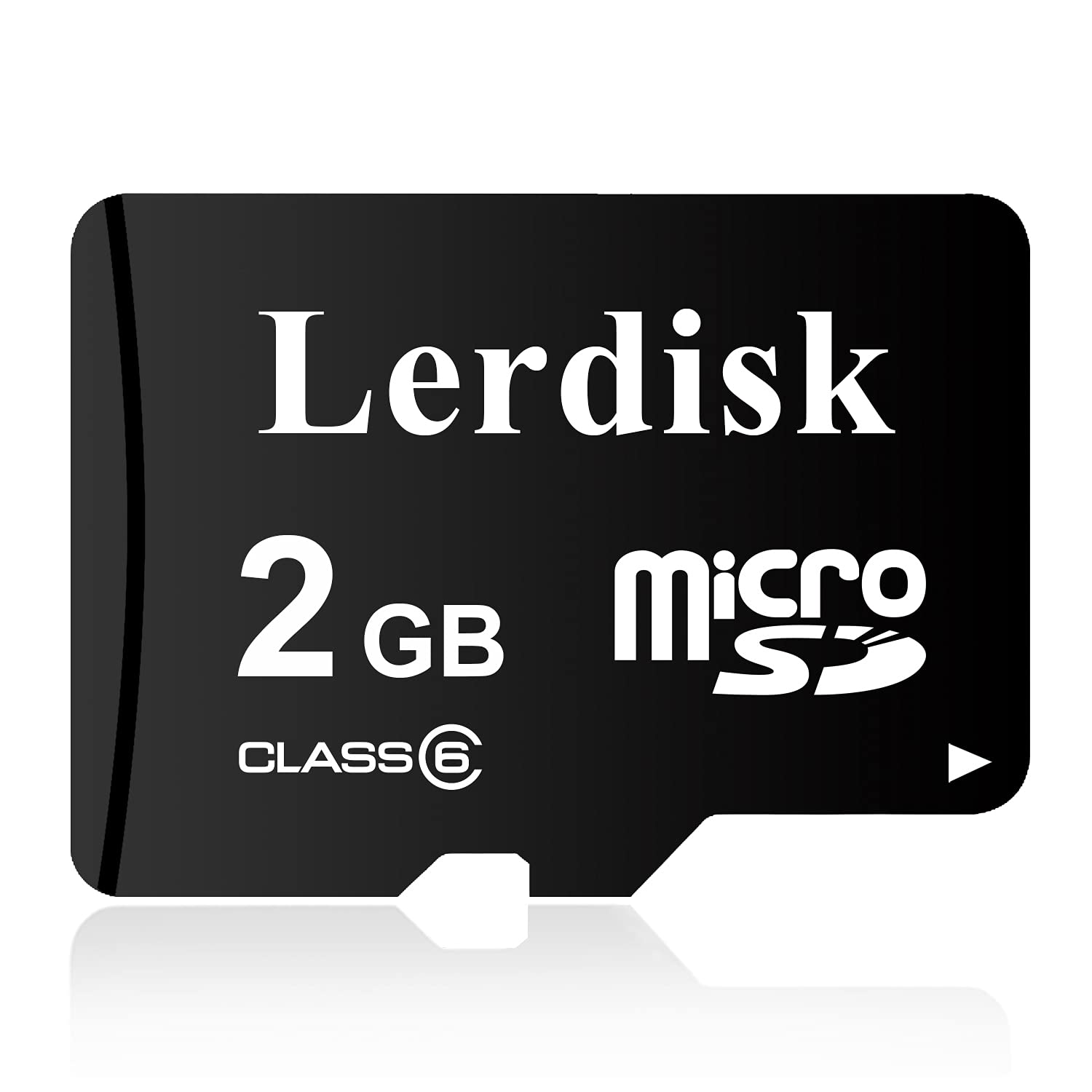 Lerdisk Factory Wholesale Micro SD Card 2GB Class 6 MicroSD Produced by 3C Group Authorized Licencee (2GB)