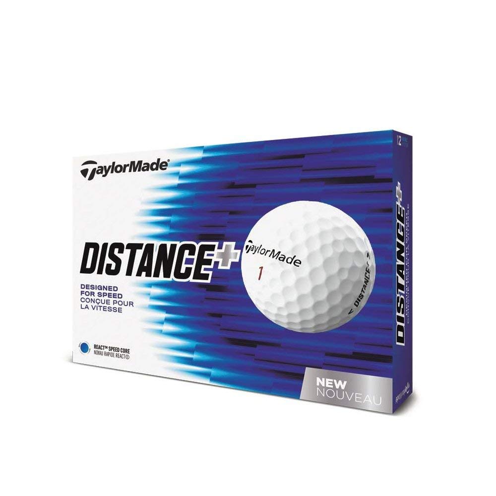 TaylorMadeDistance Plus Golf Balls (One Dozen)