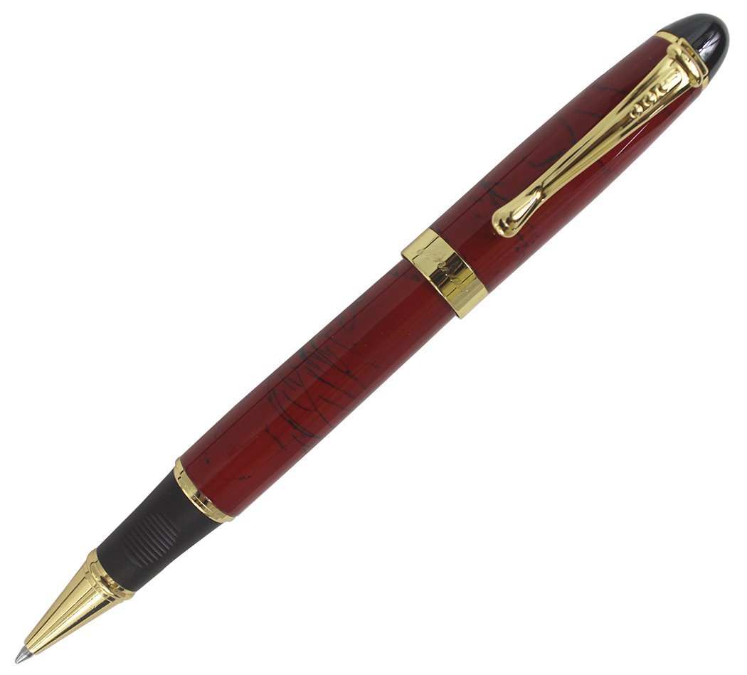 Abcsea Classic Style Rollerball Pen Golden Trim