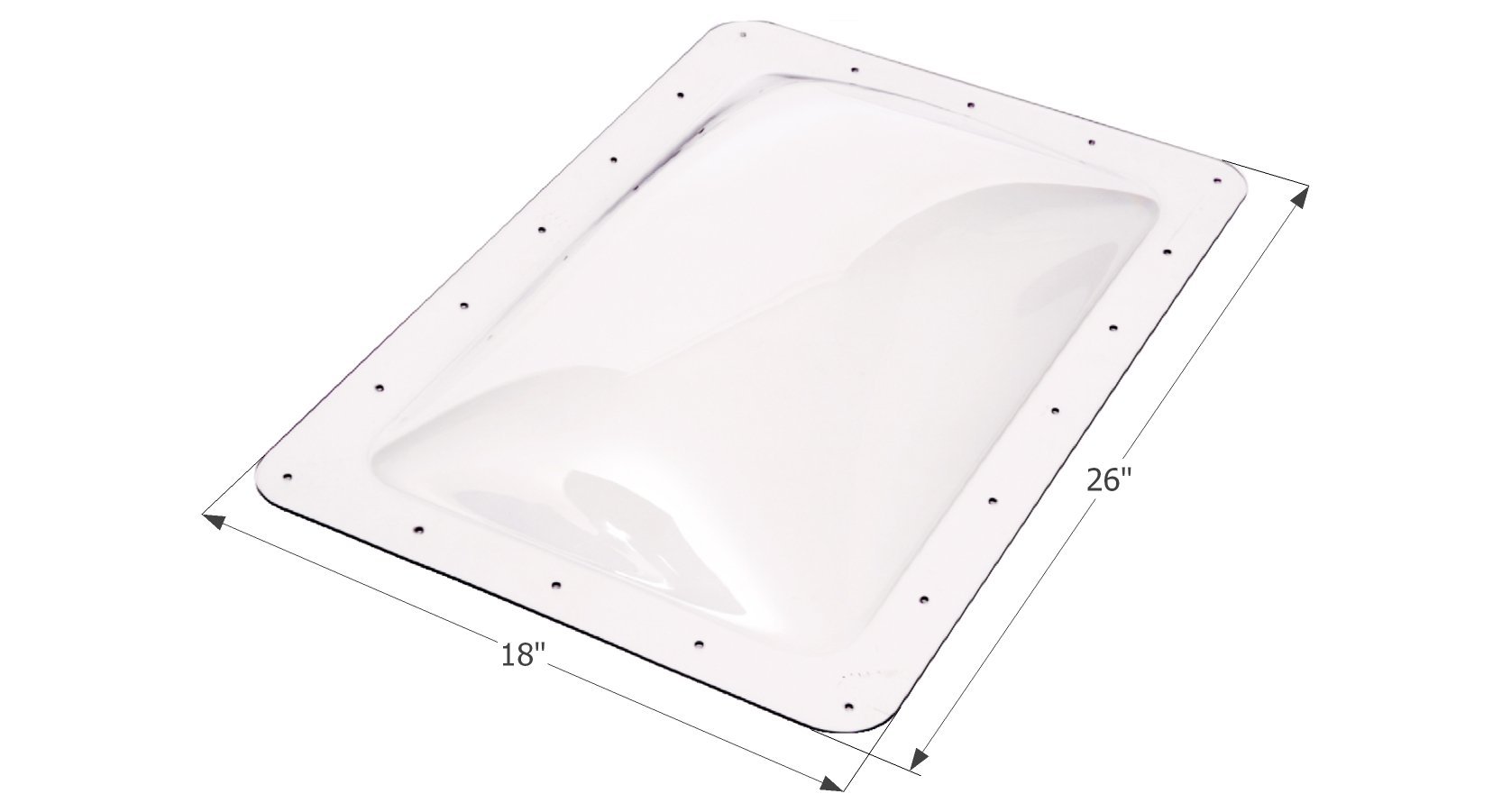 ICON RV Skylight - SL1422C - Clear