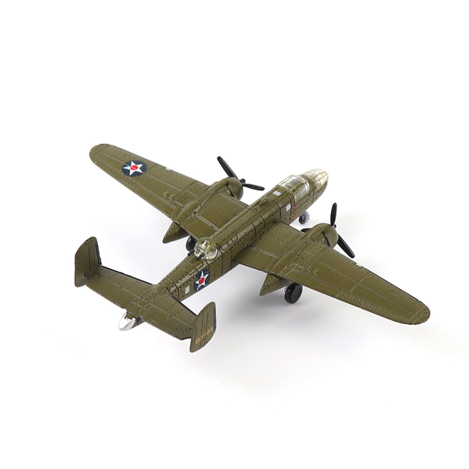 B-25B Mitchell Tokyo Raid 1/200 Metal Airplane Model Kits WWII Diecast Alloy Bomber Model Vintage Combat Plane Prebuild Military Aircraft Collection for Display or Gift (Doolittle)