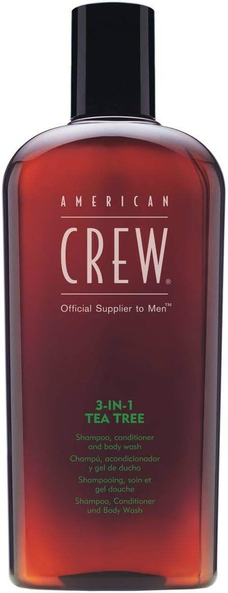 American Crew3-in-1 Shampoo, Conditioner & Body Wash Tea Tree 450ml