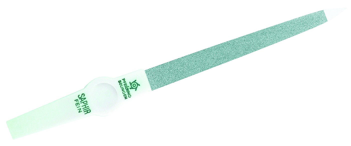 PfeilringSapphire Nail File, 18 cm Length, White