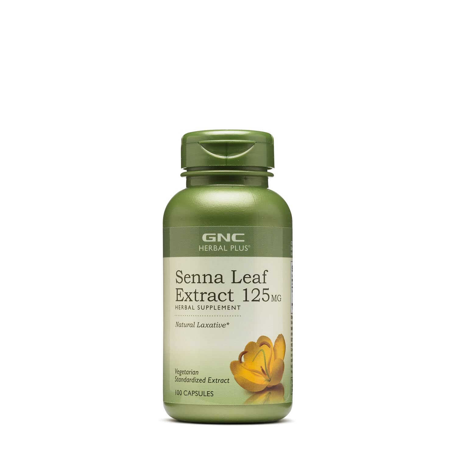 GNC HERBAL PLUS SENNA LEAF EXTRACT 125 MG