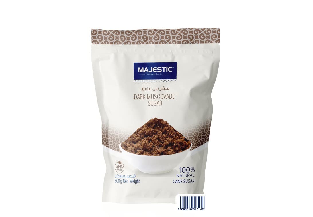 Majestic Dark Muscovado Sugar, 500 gm