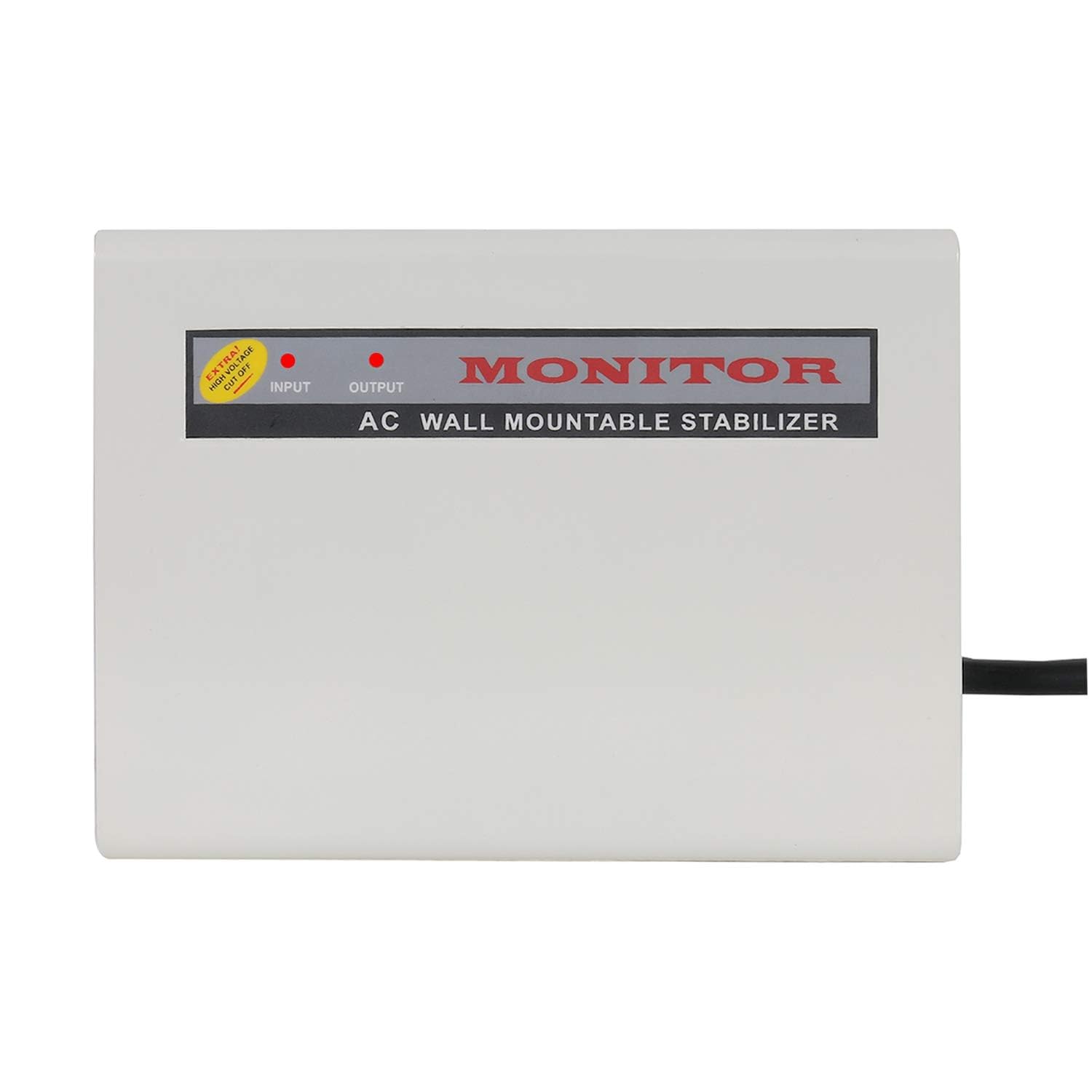 MONITOR 4-KVA (100% Copper) Wall Mountable Voltage Stabilizer For Split / Inverter AC upto 1.5 Ton AC ( 5 Year Warranty )