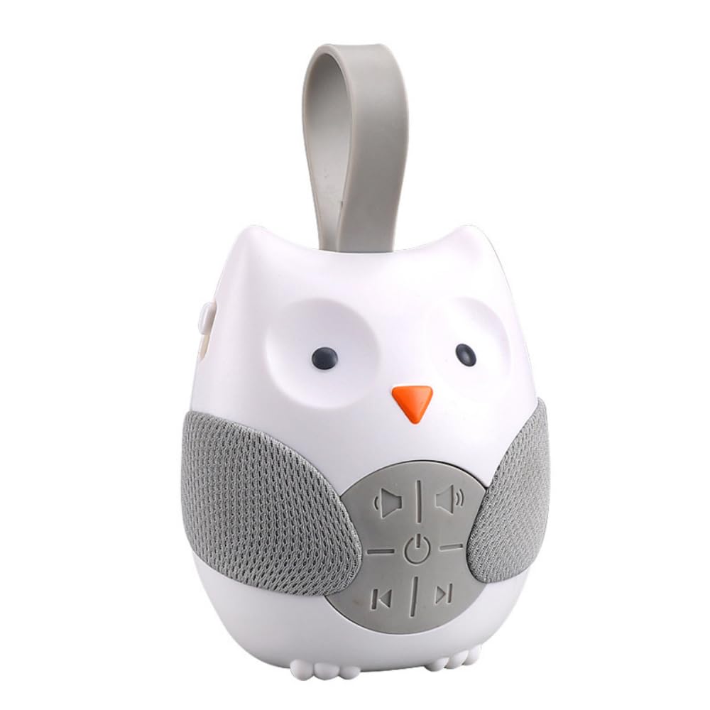 Erweicet Owl White Noise Machine Baby Sleep Lullaby with 10 Light Music Songs 2 Natural Sounds for Infants Toddlers