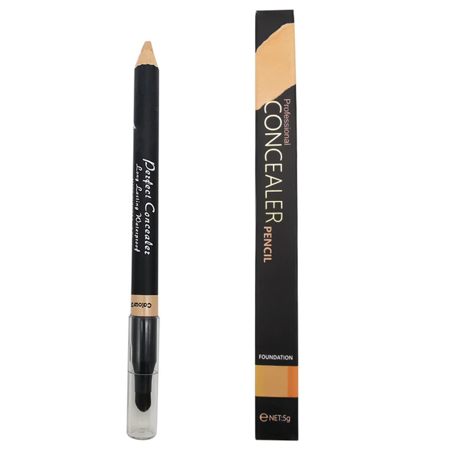 Joleritc TFT Concealer Pencil for Face Double-sided Under Eye Concealer Longlasting & Waterproof Cosmetics