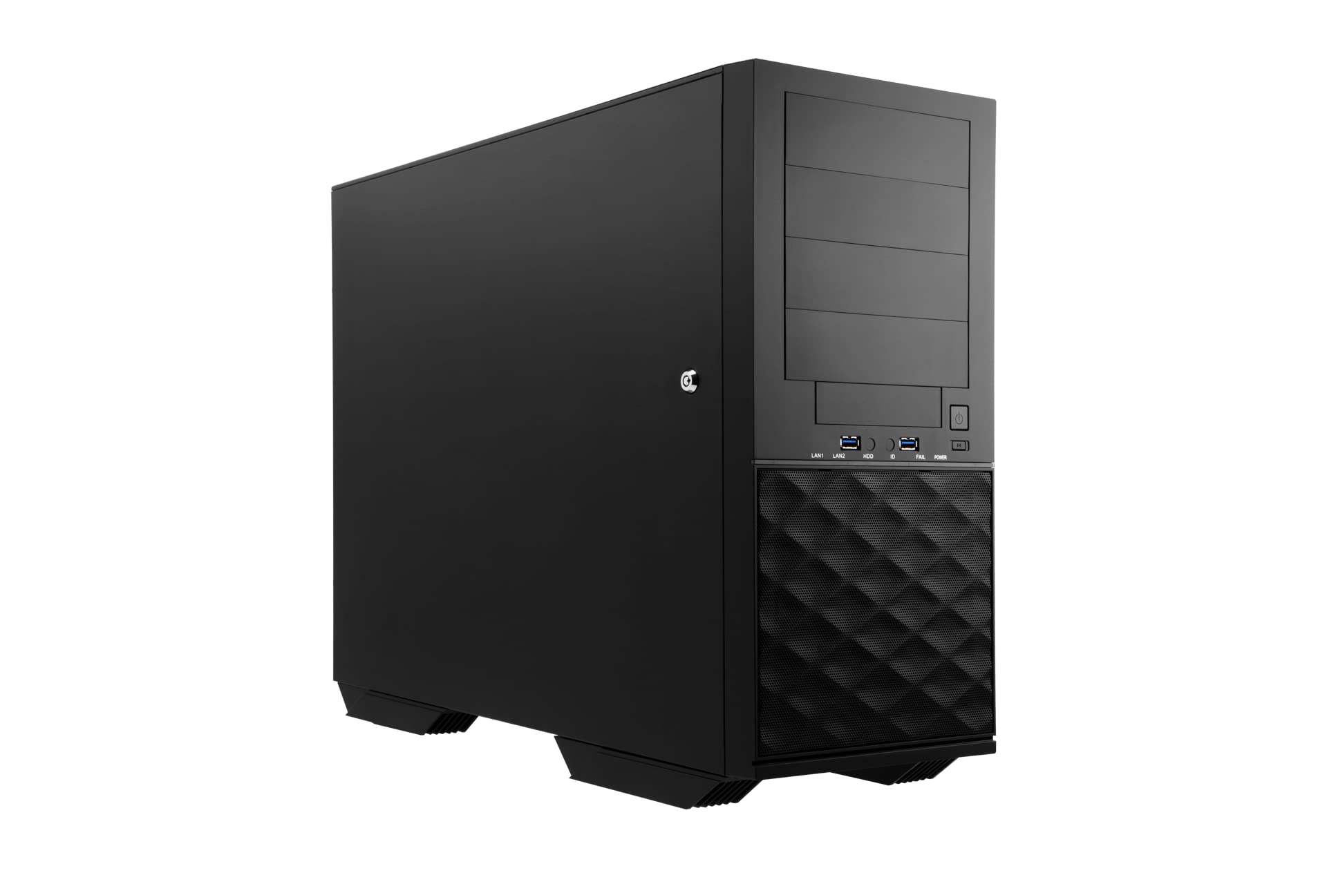 IN-WIN IW-PL052X.B3 Pedestal Long Version Server Chassis, USB3.0, Audio(HD), 120 * 25 Fan