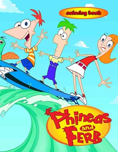 disney phineas and ferb coloring pages