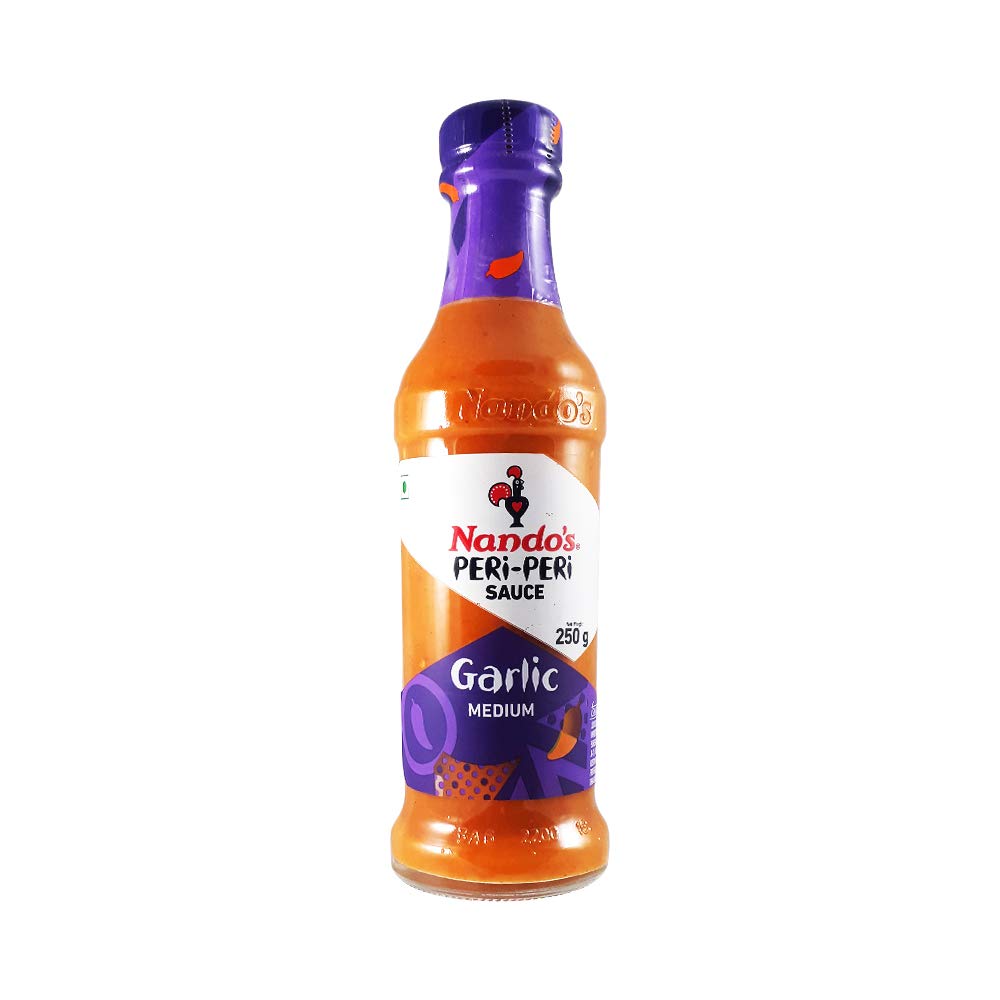 Nando'S Garlic Medium Peri-Peri Sauce, 250 Ml