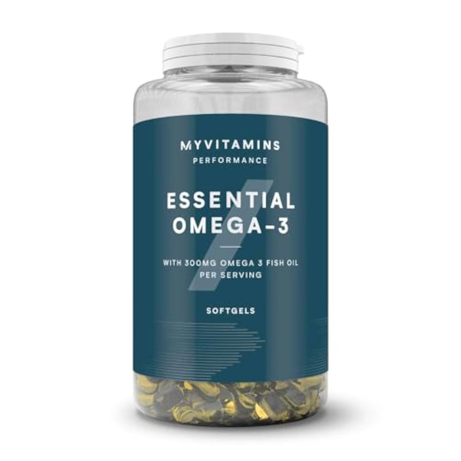 Myprotein Essential Omega 3, Fish Oil - Essential Supplement for Joint Care and Heart Health 4 Month Supply,250 Softgels