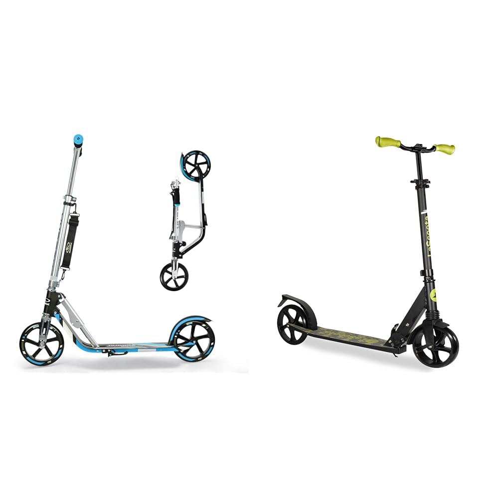 HUDORA8" Wheels Scooter & LaScoota Teen Scooter Bundle