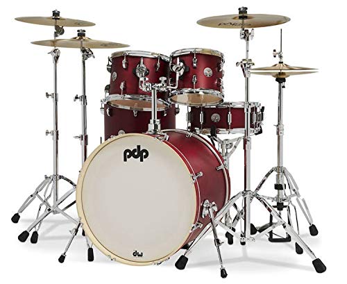 DW Drums PDST2215RD PDP Spectrum Series 22BD 5pcs- Cherry