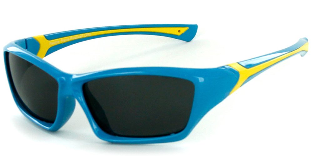 Kids"Splash" Wrap Around 51mm Polarized Sunglasses