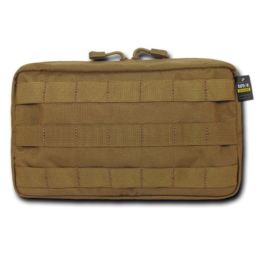 RAPDOMTactical 10.6 Utility Pouch (Horizontal), Coyote, 6"H x 10"W x 3"D