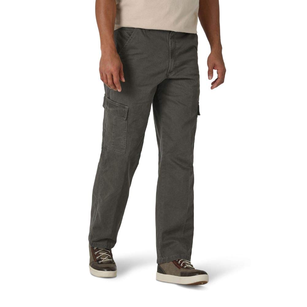 Authentics Men's Classic Twill Relaxed Fit Cargo Pant