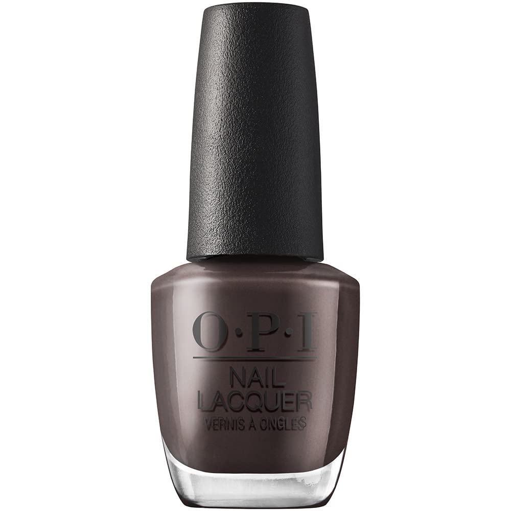 OPIClassic Nail Lacquer, 7 Days Wear, Chip-resistant, High-Shine Color Nail Polish | Brown to Earth, Brown, 15ml