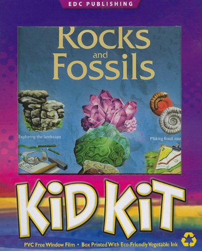 Rocks and Fossils Kid Kit [With Sample Box of Eight Rocks and Minerals and Rock & Fossils Book and Magnifying Glass] (Usborne Kid Kits)