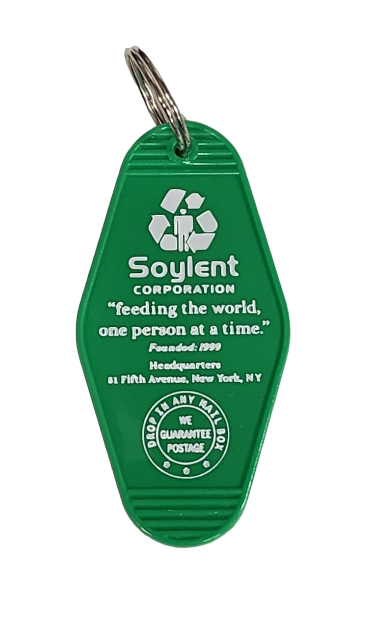 Keychain for Soylent Green Corp. Key tag