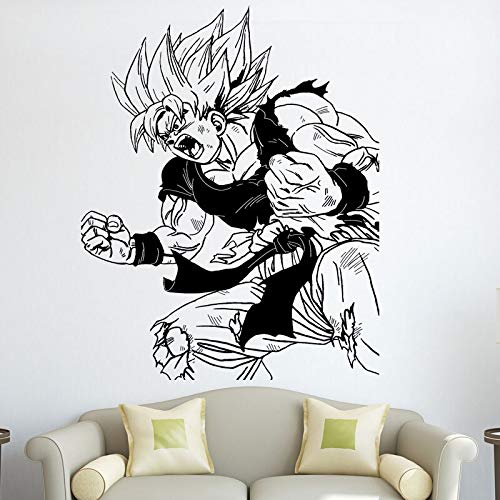 Gadgets Wrap Dragon Ball Z Wall Decal Bedroom DBZ Goku Removable Vinyl, AG20-DRP-3447