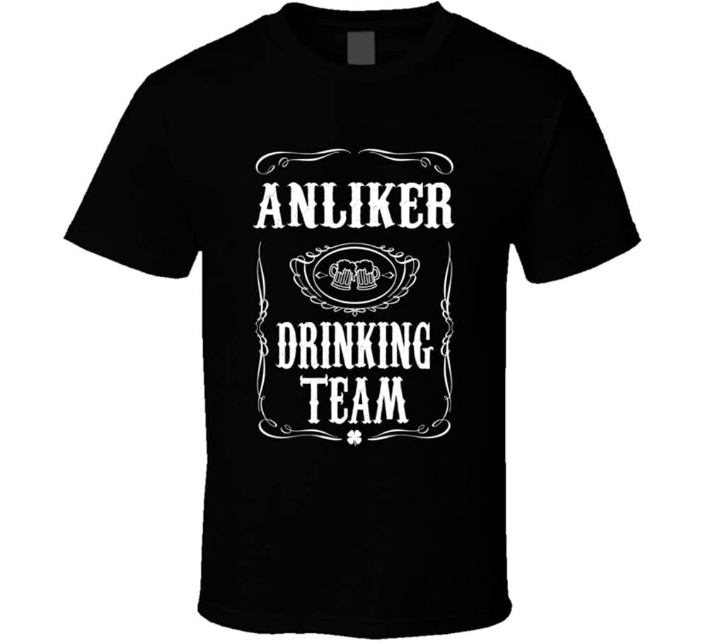 Anliker Drinking Team Tee Last Name Family Reunion Gift Idea T Shirt