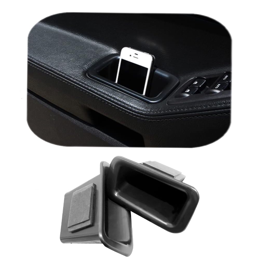 Vesul Front Row Door Side Storage Box Handle Armrest Phone Container Compatible with Ford Explorer 2011 2012 2013 2014 2015