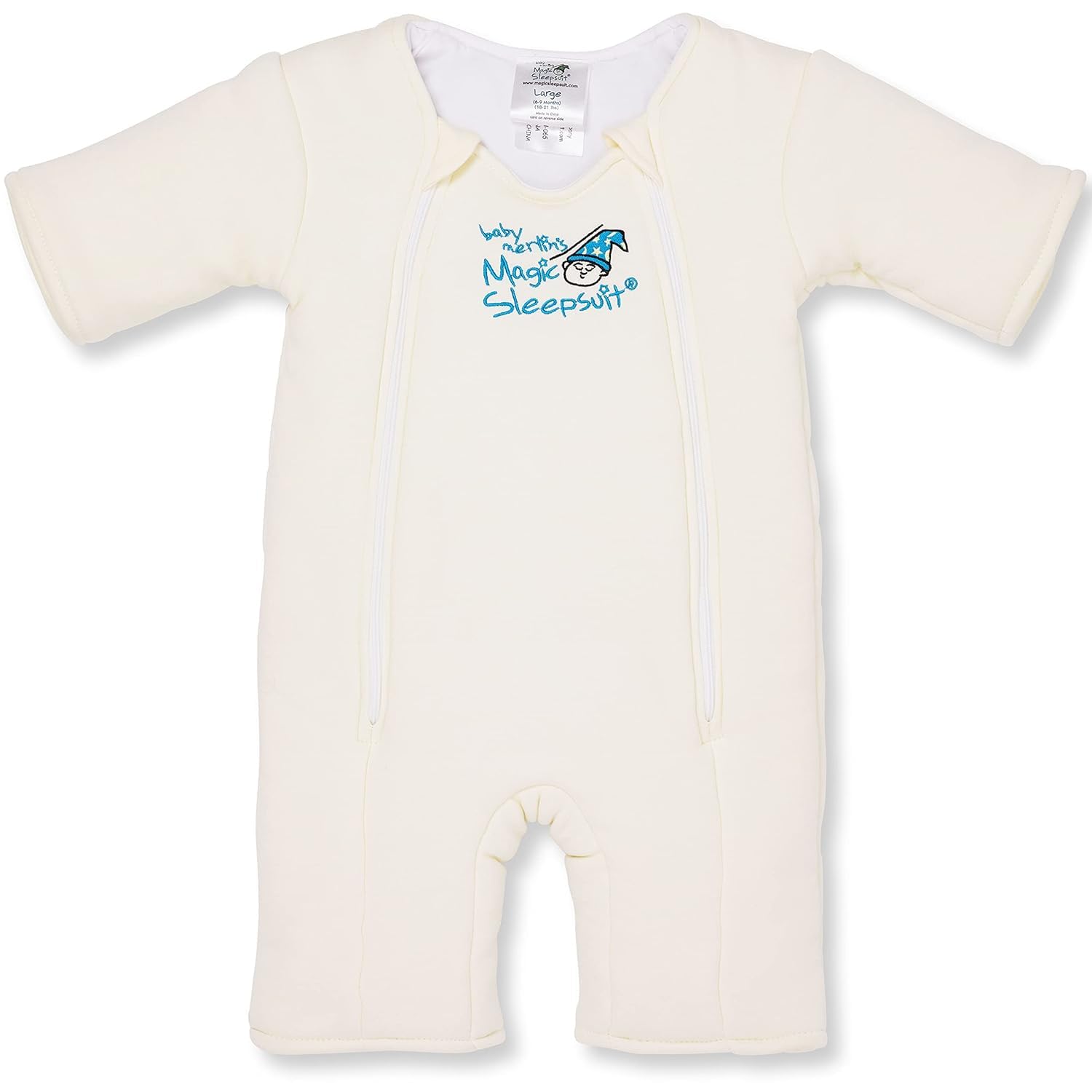 Baby Merlin's Magic Merlin Sleepsuit - Microfleece Baby Transition Swaddle - Sleep Suit - Infants 3-6 Months and 6-9 Months