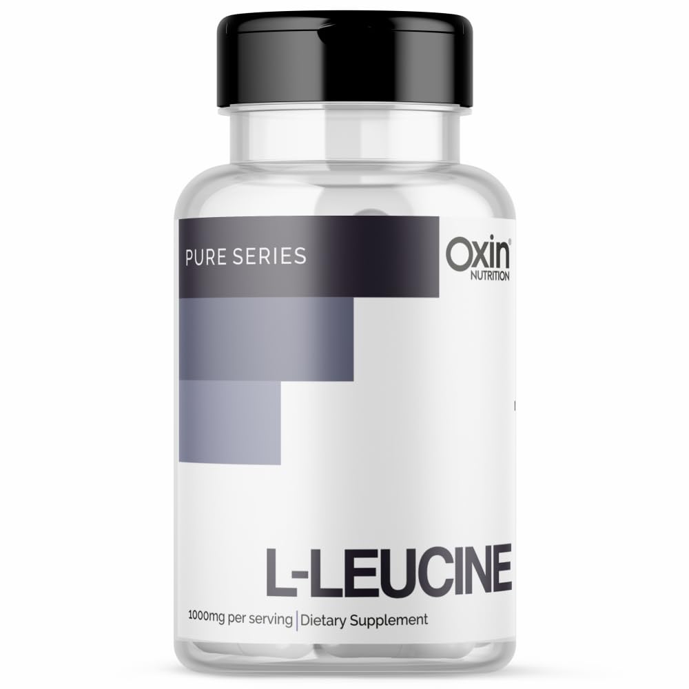 Oxin Nutrition L Leucine 1000mg Capsule Pure Series Amino Acid (30 Capsules)