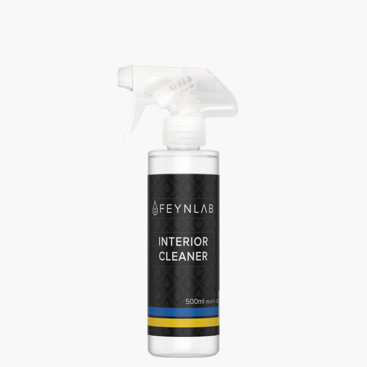 FEYNLABInterior Cleaner- Gentle Formula, Applicable on Vinyl, Carpet, Plastic Leather, Alcantara, and More, Easily Remove Organic and Inorganic Contaminants, 500ml