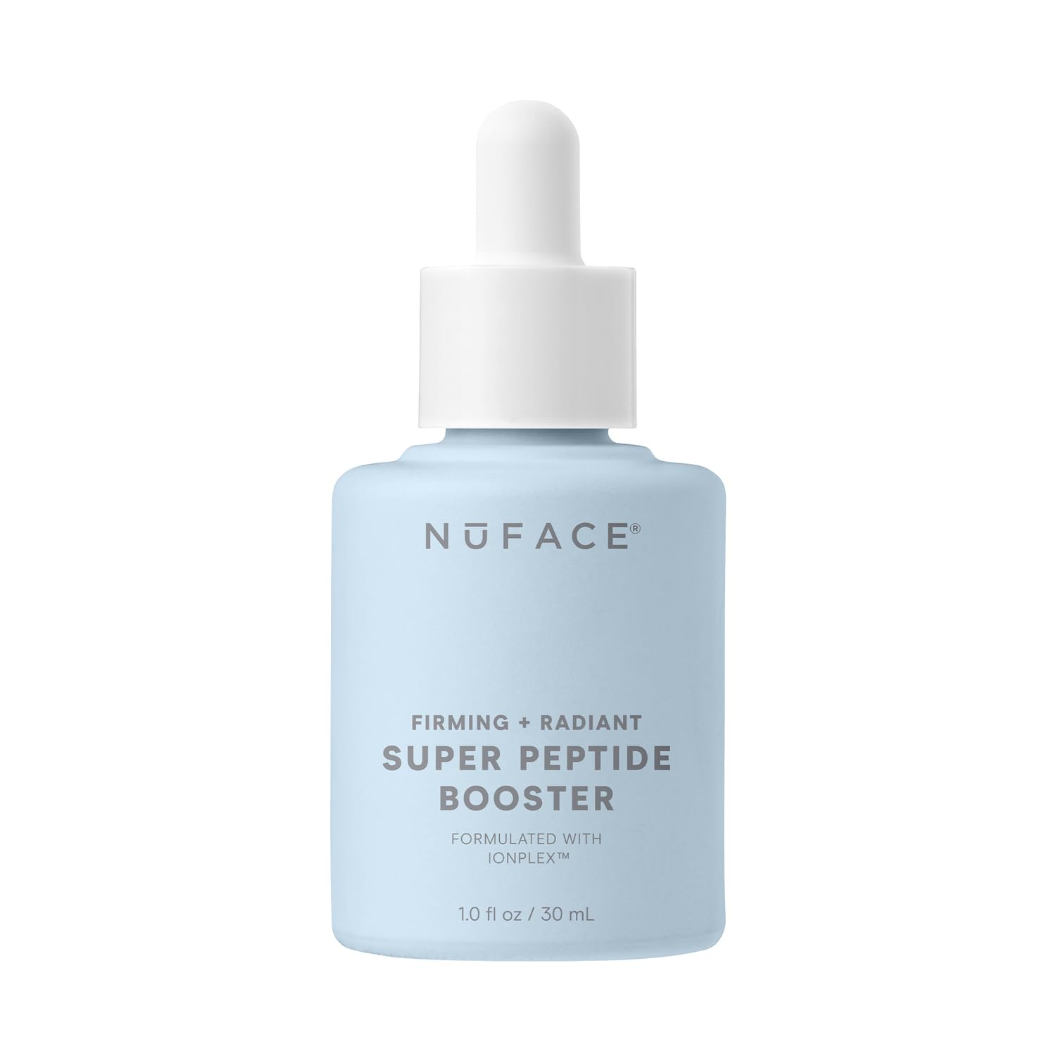 NuFACE Super Peptide Booster Face Serum - Skin Firming Peptide Serum - IonPlex Skin Care to Smooth, Hydrate & Enhance your NuFACE Microcurrent Facial Device Results (1 oz)