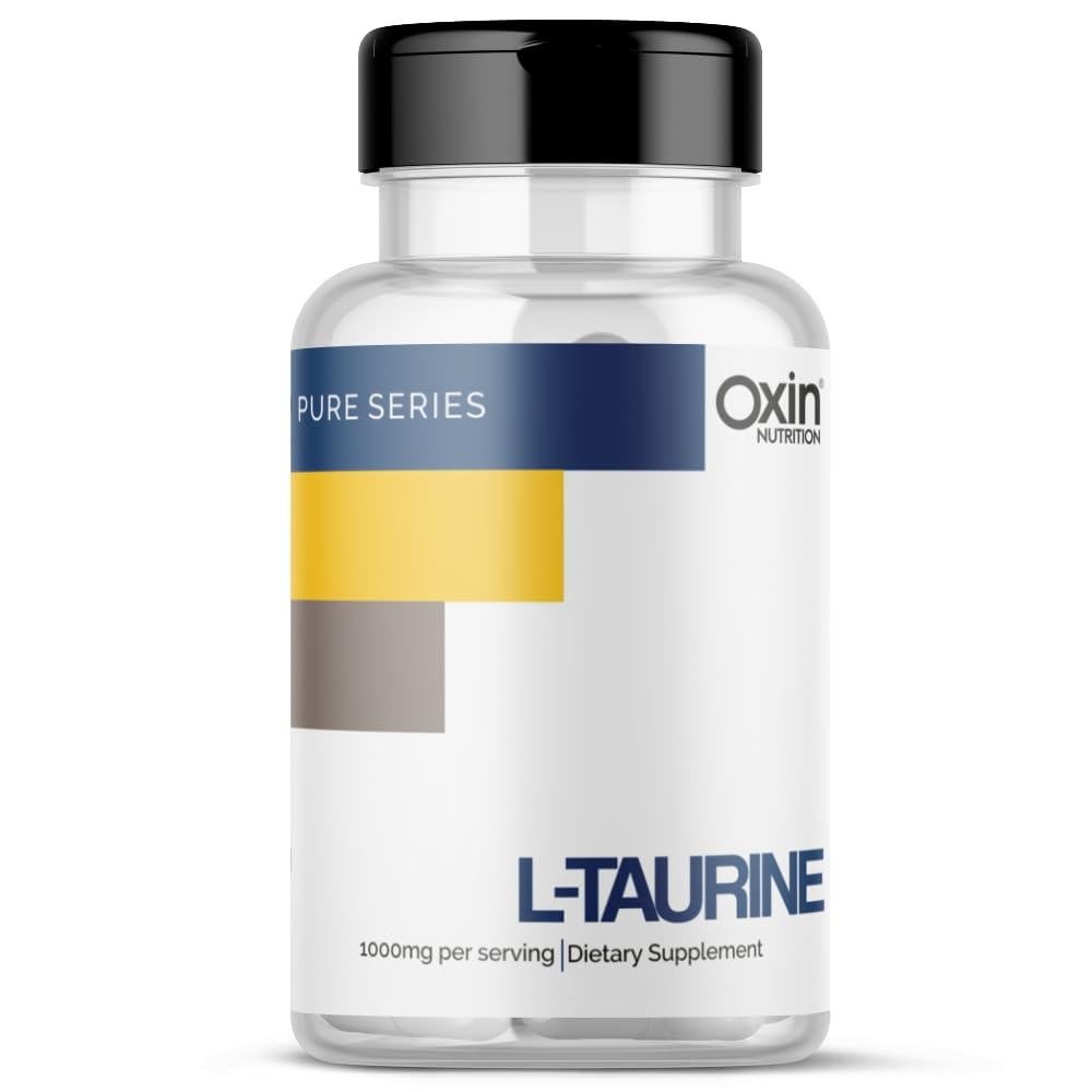 Oxin Nutrition L Taurine 1000mg Capsule Pure Series Imported Taurine (30 Capsules)