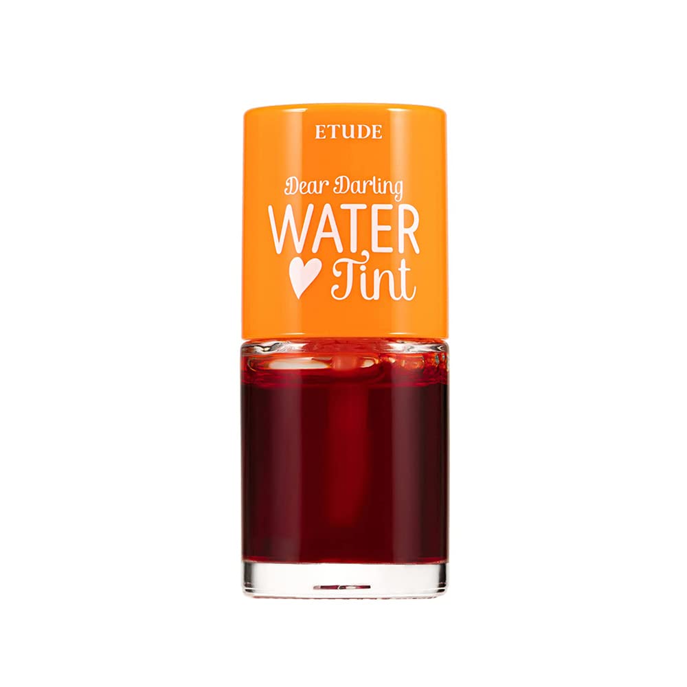 Etude House Dear Darling Water Tint Orange Ade (21AD) |Vivid Color Lip Stain with Moisturizing Weightless & Non-sticky Finish | Smudge-proof & Lightweight Lip Tint | K-beauty