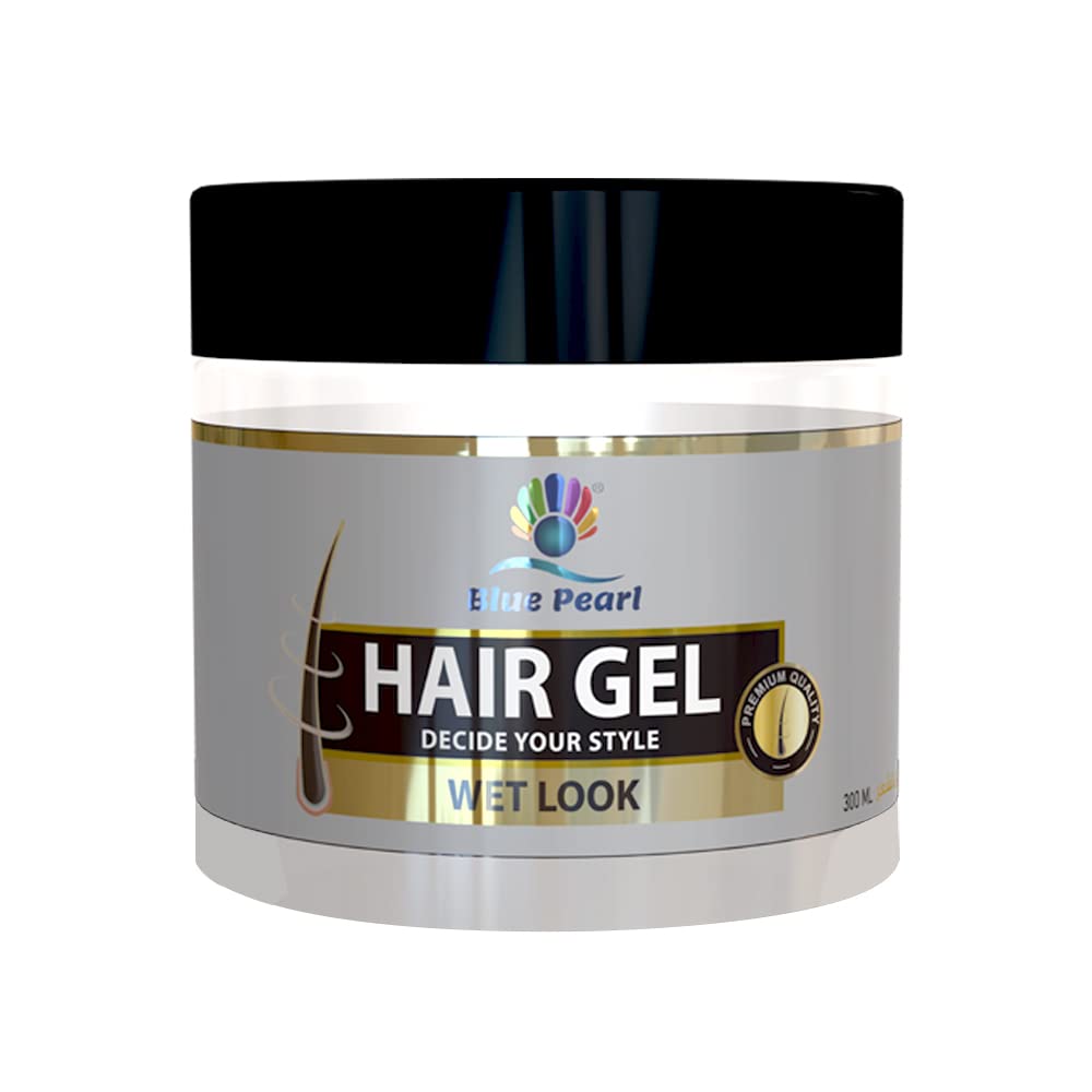 Blue Pearl Hair Styling Gel Wet Look | Premium Quality 300ml