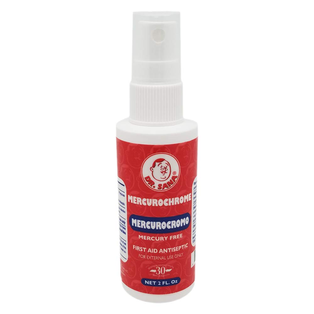 Dr Sana Mercurochrome First Aid Antiseptic Spray