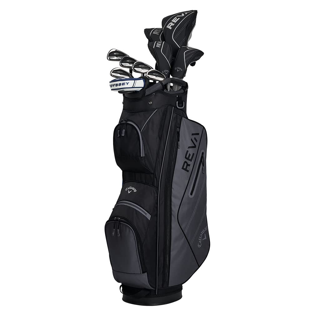 Callaway Golf 2021 REVA Complete Golf Set (11 Piece) Right-Handed, Long, Black