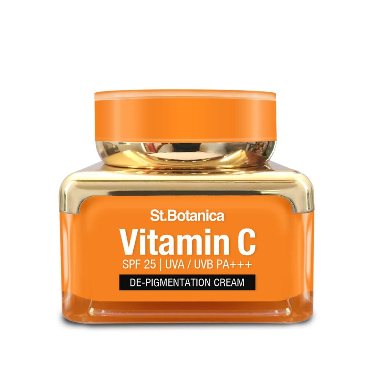 St.Botanica Vitamin C, E & Hyaluronic Acid DePigmentation Cream, 50g - Whitening & Tan Removal