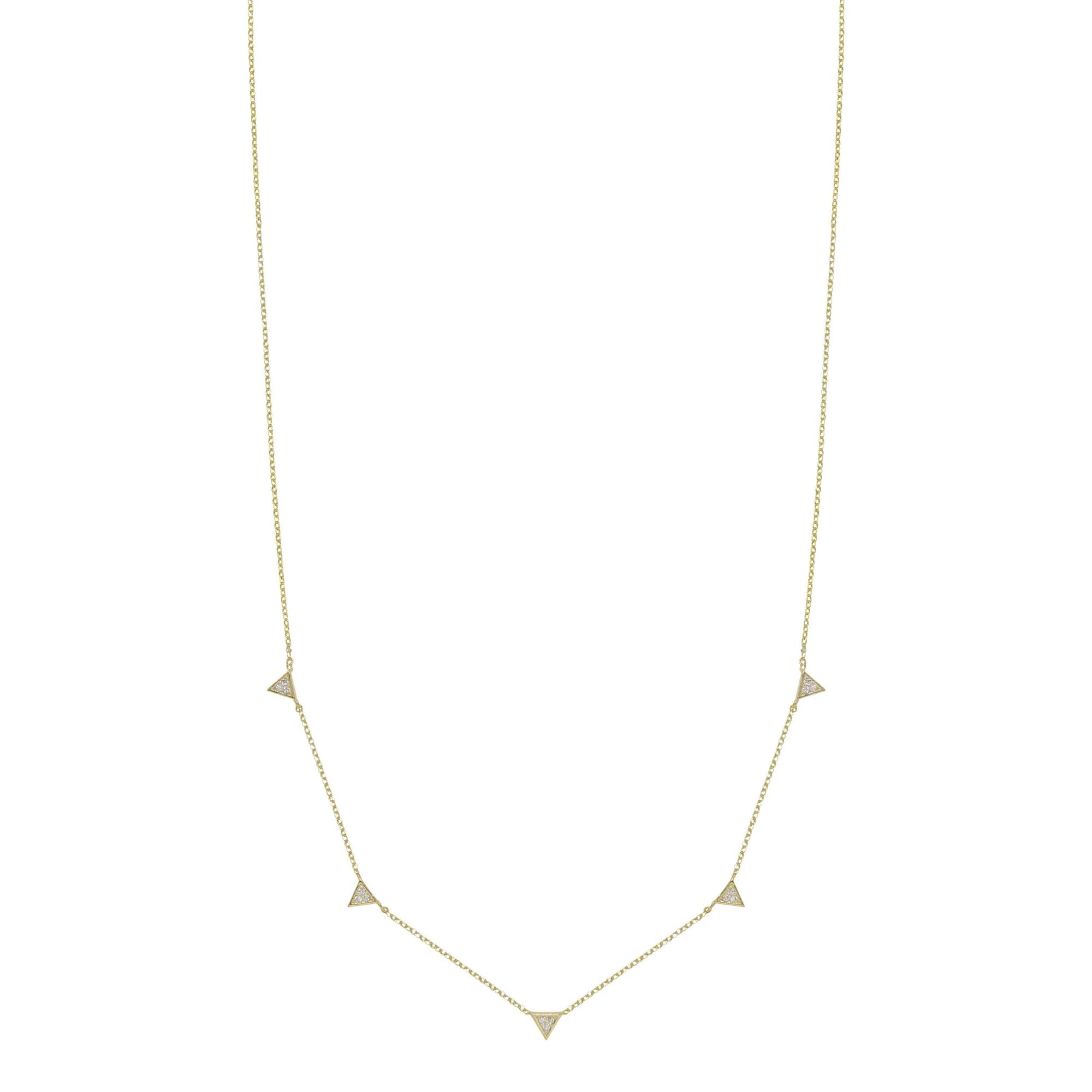 EttikaGold Necklace, Chain Necklace for Women. Delicate Addition 18k Gold Plated and Crystal Necklace. Jewelry, 18k Gold Plated, Cubic Zirconia