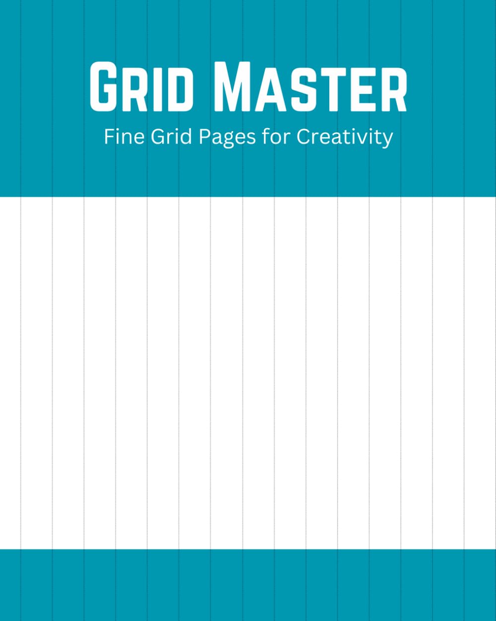 Grid Master, Vertical Grids Notebook - Small Size: Professional Vertical Grid Journal - Small Size