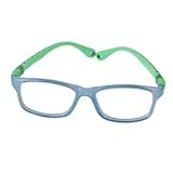 BiBiBear Children Glasses Frame Flexible Bendable One-piece Safe Eyeglasses Girls Boy