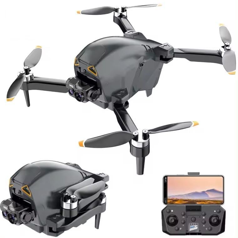 Skyheaven-Drone-with-Brushless-Motor-4K-Camera-WiFi-FPV-1080P-HD-Dual-Foldable-RC-Drone-Altitude-Hold-Headless-Mode-Visual-Positioning-Auto-Return-App-Control-Multicolor