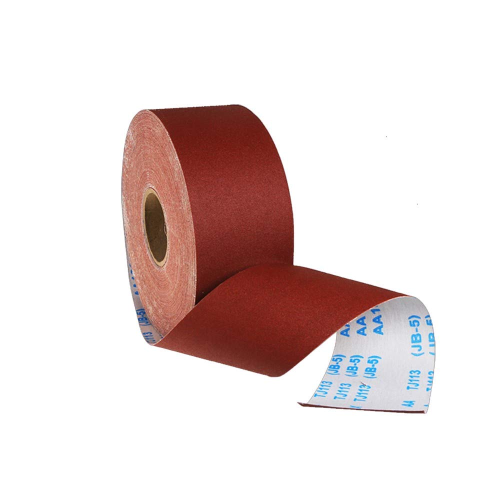 Emery Cloth - MASO 1 Meter 240 Grits Emery Cloth Roll Abrasive Flexible Cloth Sanding Paper Grinding Polishing Tools widely use for Contoured Surface & Curved Surface